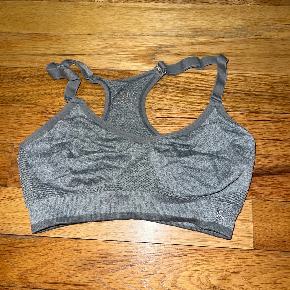 dangling sports bra